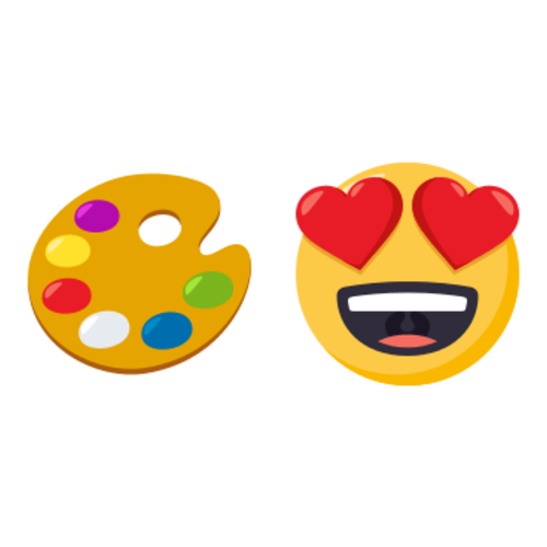 🎨😍 Emoji Domain EmojiOne rendering
